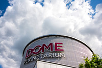 Clouds Over Dome Planetarium