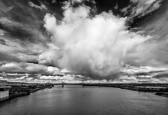 Clouds Over McClugagge Bridge