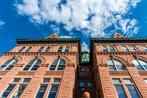 Clouds Over Peoria City Hall
