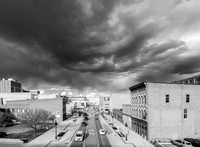 Clouds Over Washington Street