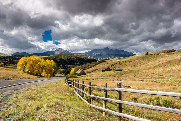 Three Barns at the End
