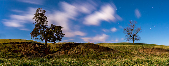 Clouds and Moon #2