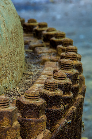 Bolts on Boiler