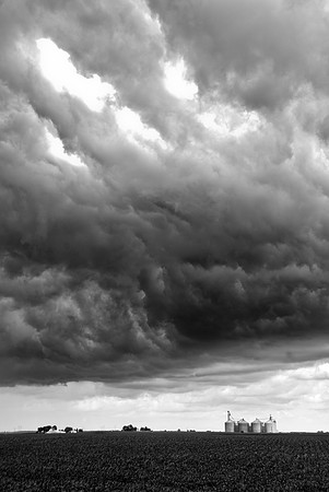 Storm Clouds and Silos #2