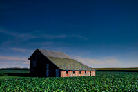 Barn in Moonlight